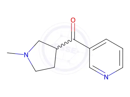 Chemical structure of (1-Methylpyrrolidin-3-yl)(pyridin-3-yl)methanone