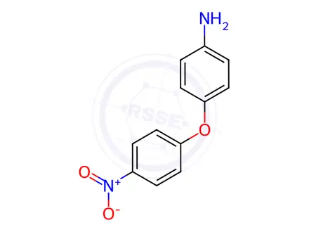 Chemical structure of 4-(4-Nitrophenoxy)aniline
