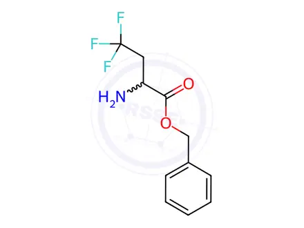 Chemical structure of benzyl 2-amino-4,4,4-trifluorobutanoate hydrochloride ACD number