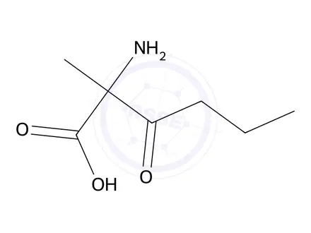 Chemical structure of 2-Butyramidopropanoic acid