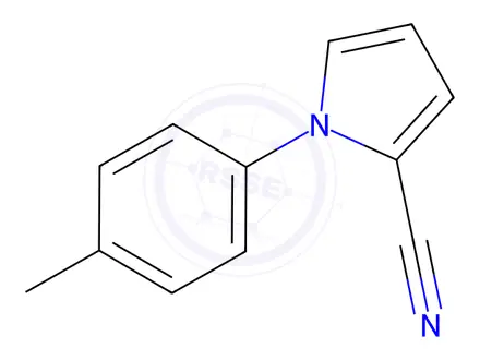 Chemical structure of 1-(4-METHYLPHENYL)-1H-PYRROLE-2-CARBONITRILE