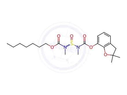 Chemical structure of Furathiocarb Impurity 7