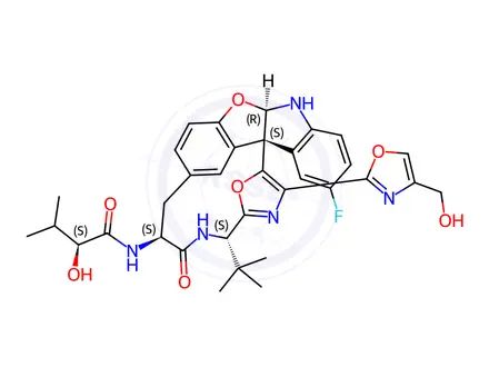 Chemical structure of PPI-2206