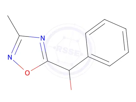 Chemical structure of (3-methyl-1,2,4-oxadiazol-5-yl)(phenyl)methanol