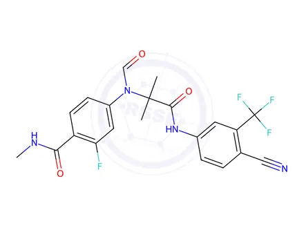 Chemical structure of Enzalutamide Impurity 31