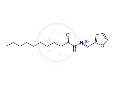Chemical structure of N'-(Furan-2-ylmethylene)decanehydrazide