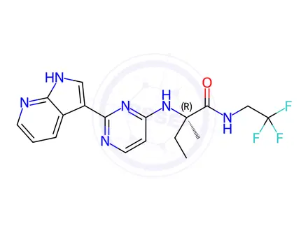 Chemical structure of Decernotinib