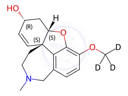 Chemical structure of Galanthamine-O-methyl-d3