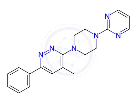 Chemical structure of Minozac Dihydrochloride-d8