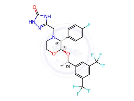 Chemical structure of Aprepitant Impurity 31