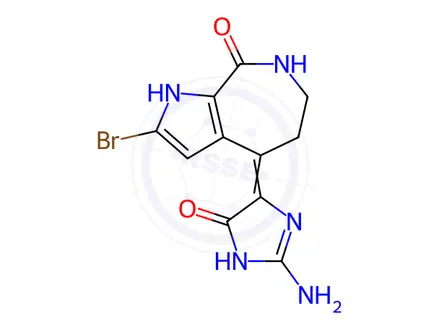 Chemical structure of 10Z-Hymenialdisine