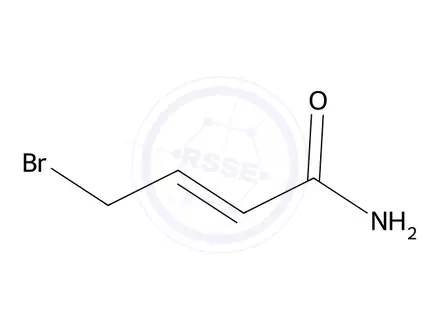 Chemical structure of 4-Bromobut-2-enamide