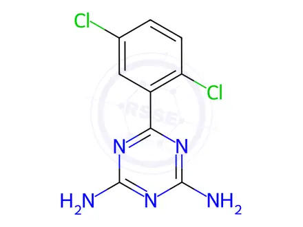 Chemical structure of Irsogladine