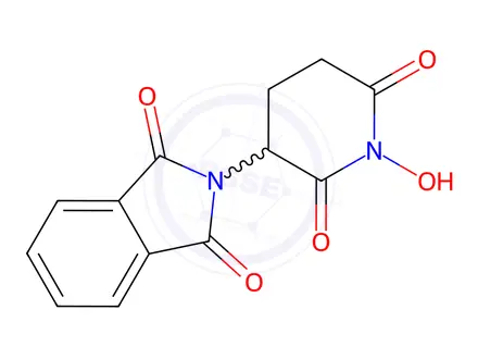 Chemical structure of Thalidomide Impurity 3