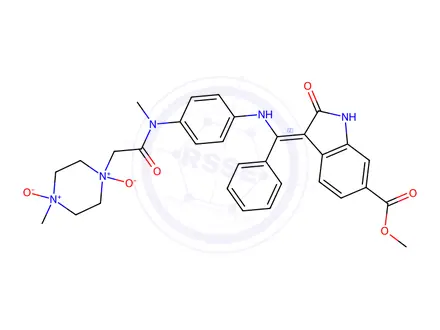 Chemical structure of Nintedanib Impurity 20