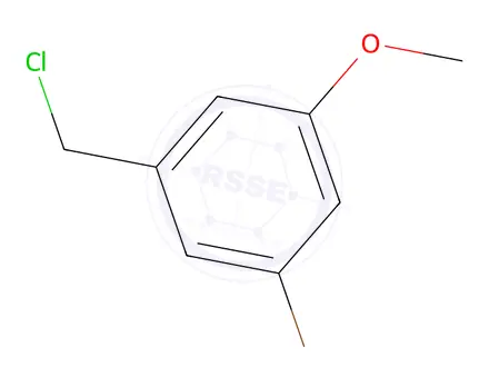 Chemical structure of 1-Bromo-3-(chloromethyl)-5-methoxybenzene