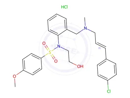 Chemical structure of KN93 Hydrochloride