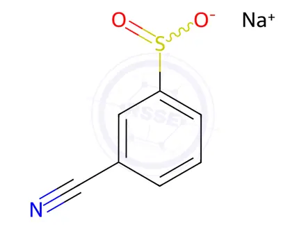Chemical structure of Sodium 3-cyanobenzenesulfinate