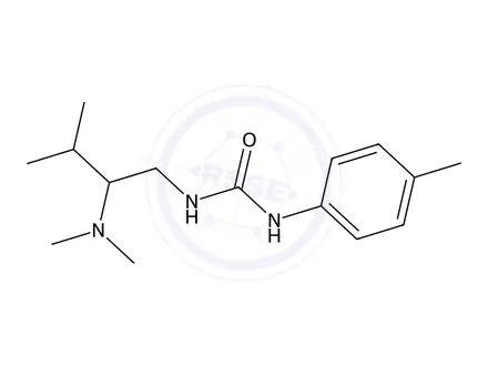 Chemical structure of 1-(2-(Dimethylamino)-3-methylbutyl)-3-(p-tolyl)urea