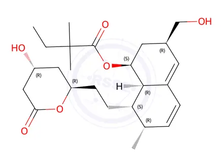 Chemical structure of 6'-HYDROXYMETHYL SIMVASTATIN