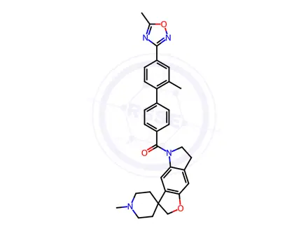 Chemical structure of SB 224289