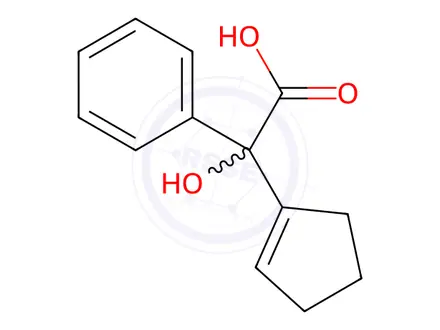 Chemical structure of Glycopyrronium Bromide Impurity 34