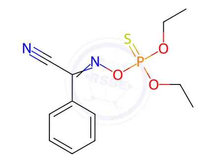 Chemical structure of Phoxim