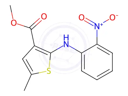 Chemical structure of Olanzapine Impurity 95
