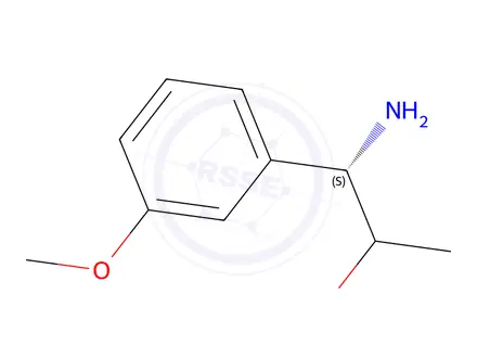 Chemical structure of (1S)-1-amino-1-(3-methoxyphenyl)propan-2-ol