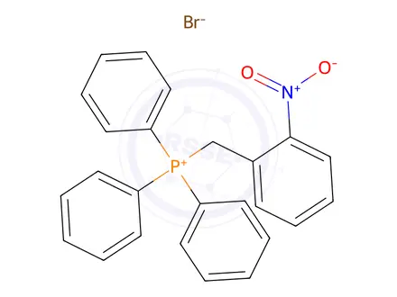 Chemical structure of (2-Nitrobenzyl)triphenylphosphonium bromide