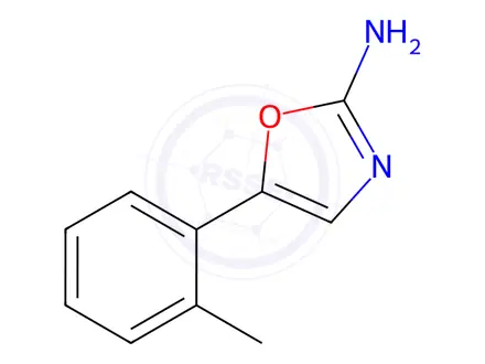 Chemical structure of 5-(o-Tolyl)oxazol-2-amine