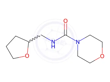 Chemical structure of n-[(oxolan-2-yl)methyl]morpholine-4-carboxamide