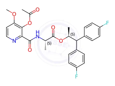 Chemical structure of Florylpicoxamid