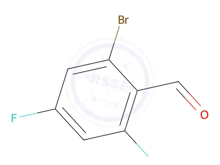 Chemical structure of 2-Bromo-4,6-difluorobenzaldehyde