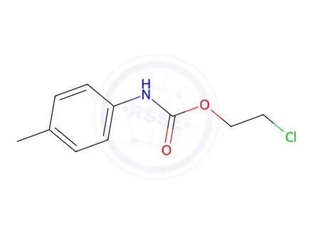 Chemical structure of 2-Chloroethyl p-tolylcarbamate