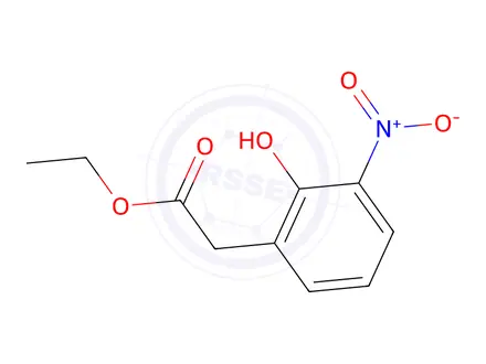 Chemical structure of Ethyl 2-(2-hydroxy-3-nitrophenyl)acetate
