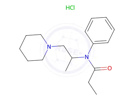 Chemical structure of Phenampromide Hydrochloride