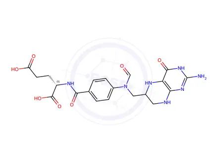Chemical structure of Folic Acid Impurity 33