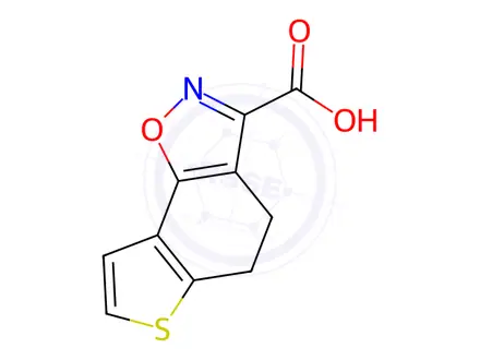 Chemical structure of 3-oxa-10-thia-4-azatricyclo[7.3.0.0,2,6]dodeca-1(9),2(6),4,11-tetraene-5-carboxylic acid