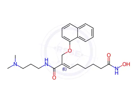 Chemical structure of Ivaltinostat