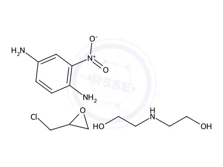 Chemical structure of Blue No. 5