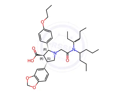 Chemical structure of Atrasentan Hydrochloride Impurity 118
