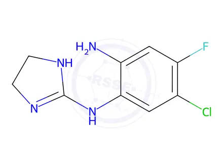 Chemical structure of Apraclonidine Hydrochloride Impurity 10