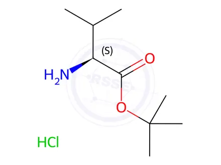 Chemical structure of L-Valine tert-Butyl Ester Hydrochloride