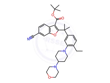 Chemical structure of Alectinib Hydrochloride Impurity 43