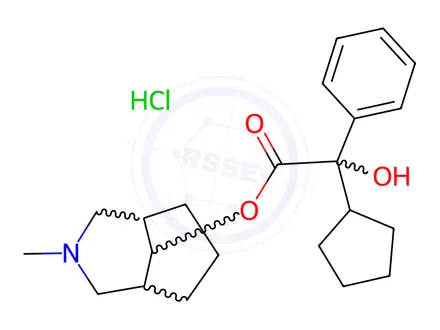 Chemical structure of Glycopyrrolate Impurity 82