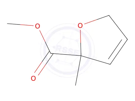 Chemical structure of 2-Furancarboxylicacid,2,5-dihydro-2-methyl-,methylester(9CI)