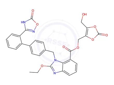 Chemical structure of Azilsartan Impurity 148