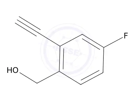Chemical structure of (2-Ethynyl-4-fluorophenyl)methanol