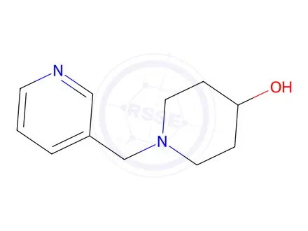 Chemical structure of 1-(3-Pyridinylmethyl)-4-piperidinol